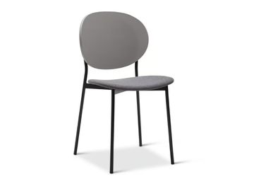 COCO METAL 356-M - Stackable steel chair with beech back by Origins 1971 - view 2